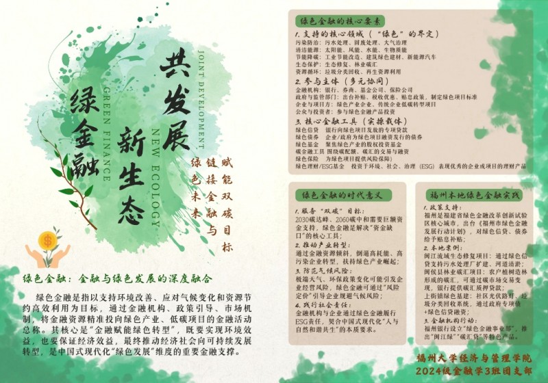 【金笔绘青春卷，专业赋现代化  ——2024 级金融学 3 班团支部系列团立项活动圆满收官】图4